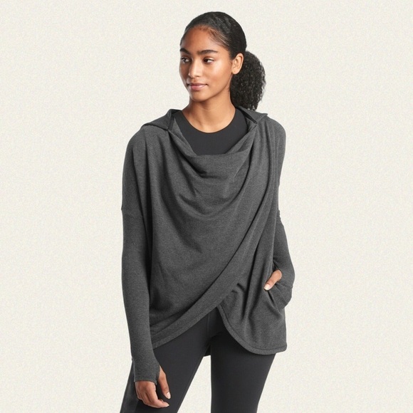 Athleta Purana Wrap Sweatshirt - Picture 2 of 7